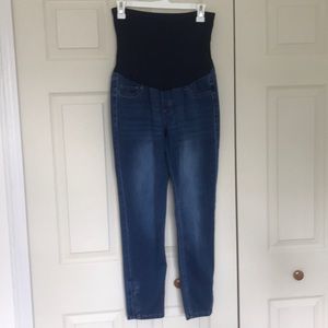 BACCINI MATERNITY JEANS DARK BLUE SIZE L